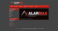 Desktop Screenshot of alarmax.com